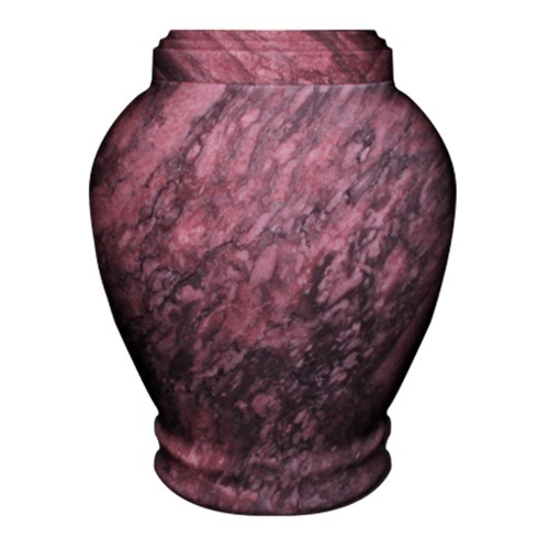 Embrace Purple Marble Cremation Urn